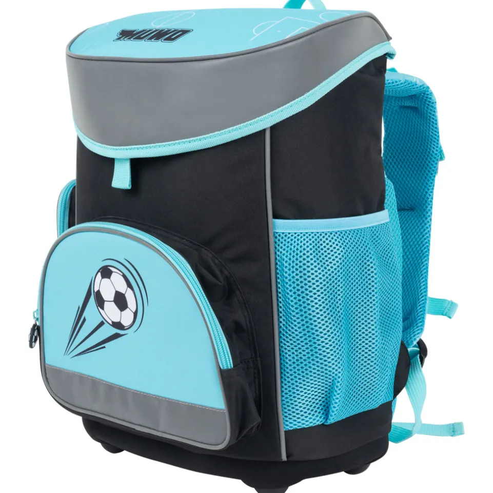 MUWO "Lil Leo" Kinder Schulranzen Set 5-tlg.