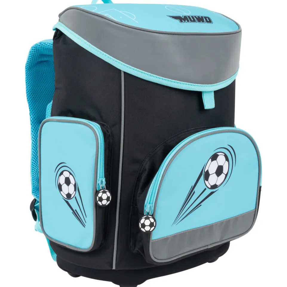 MUWO "Lil Leo" Kinder Schulranzen Set 5-tlg.