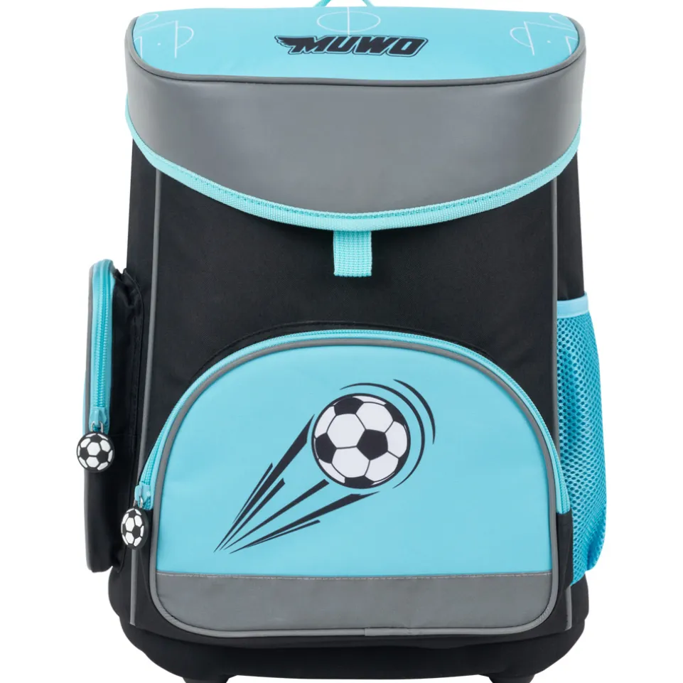 MUWO "Lil Leo" Kinder Schulranzen Set 5-tlg.