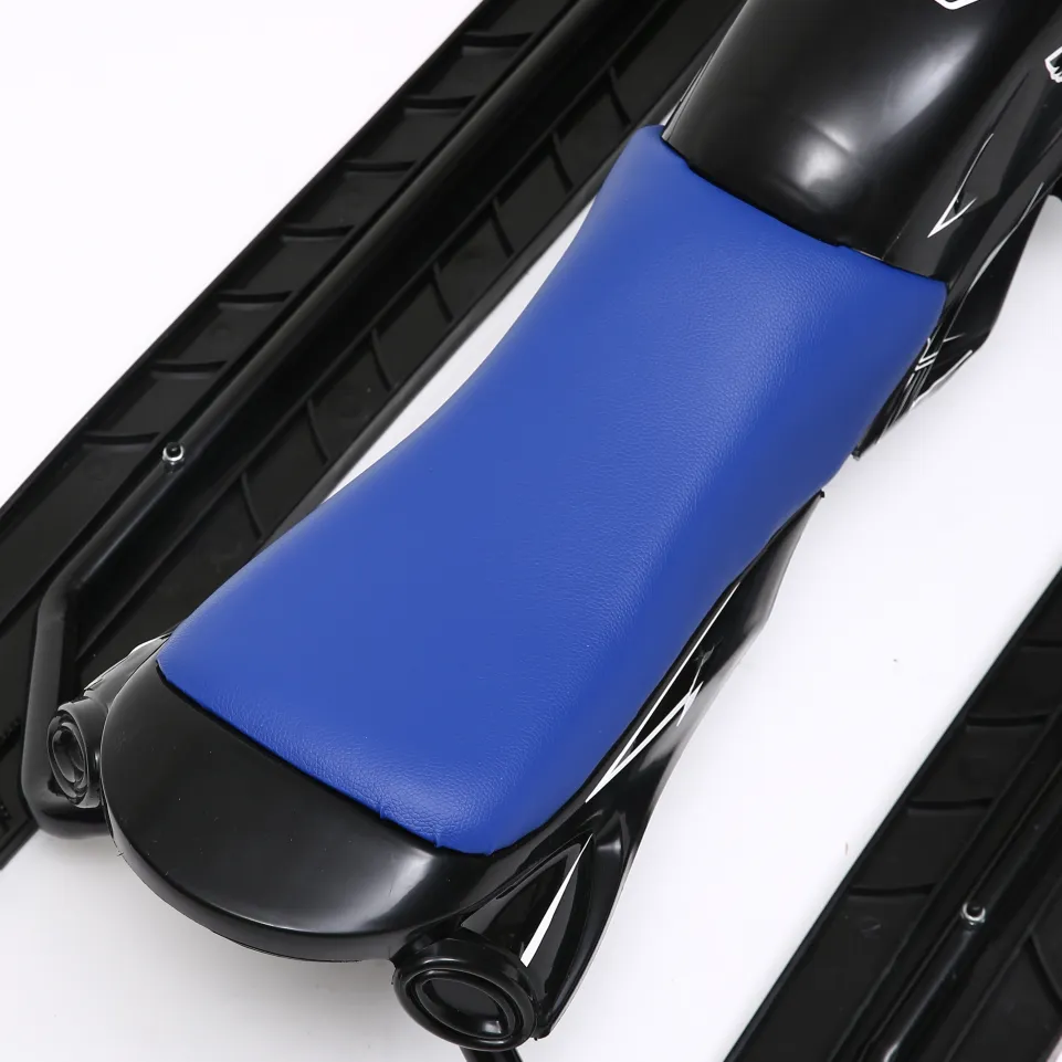 MUWO "Snowglider" Kinder Lenkschlitten blau
