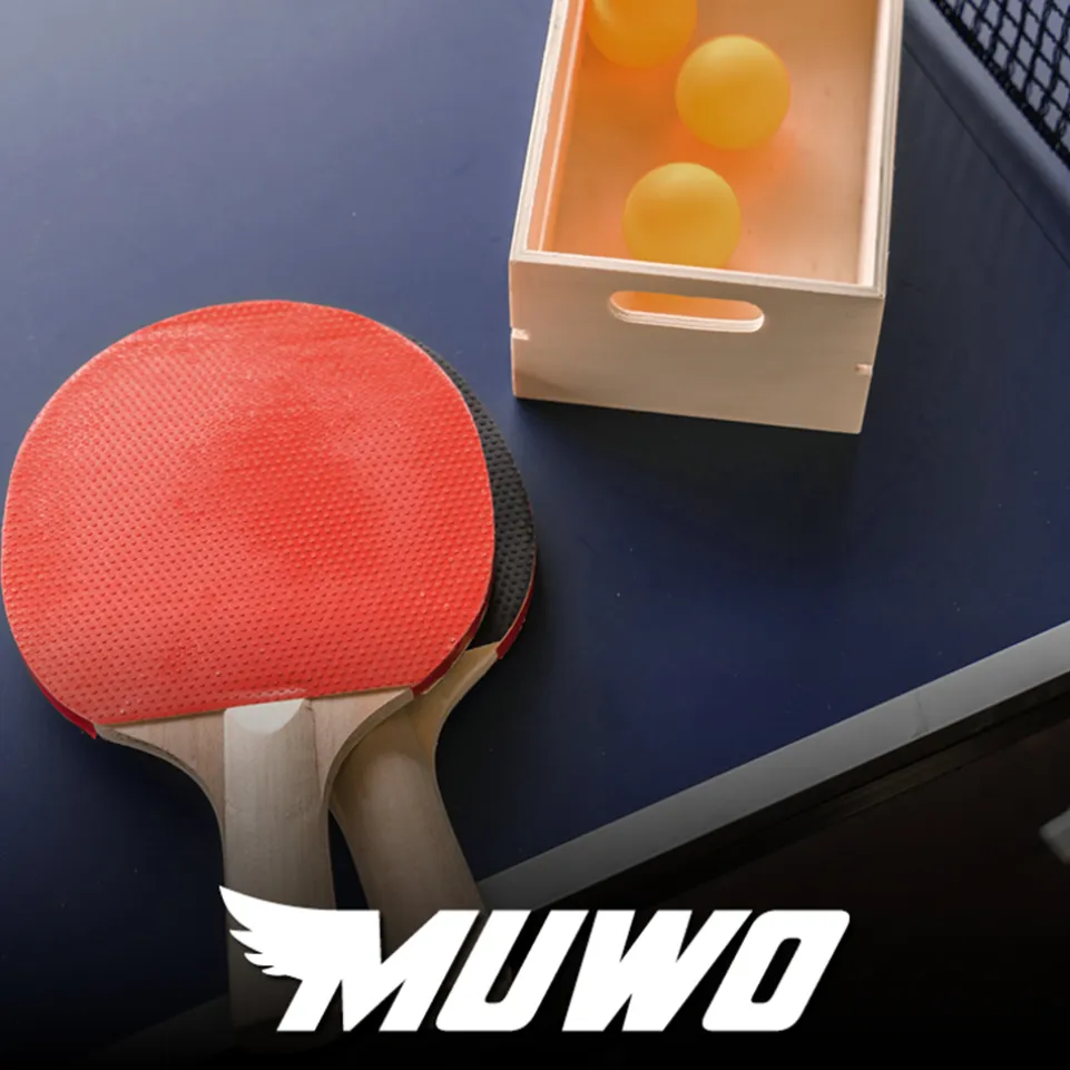MUWO "Spin" Premium Indoor Tischtennisplatte blau