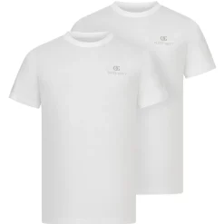 OLIVER GRANT® Herren Unterhemden Rundhals 2er-Pack weiß 39493033