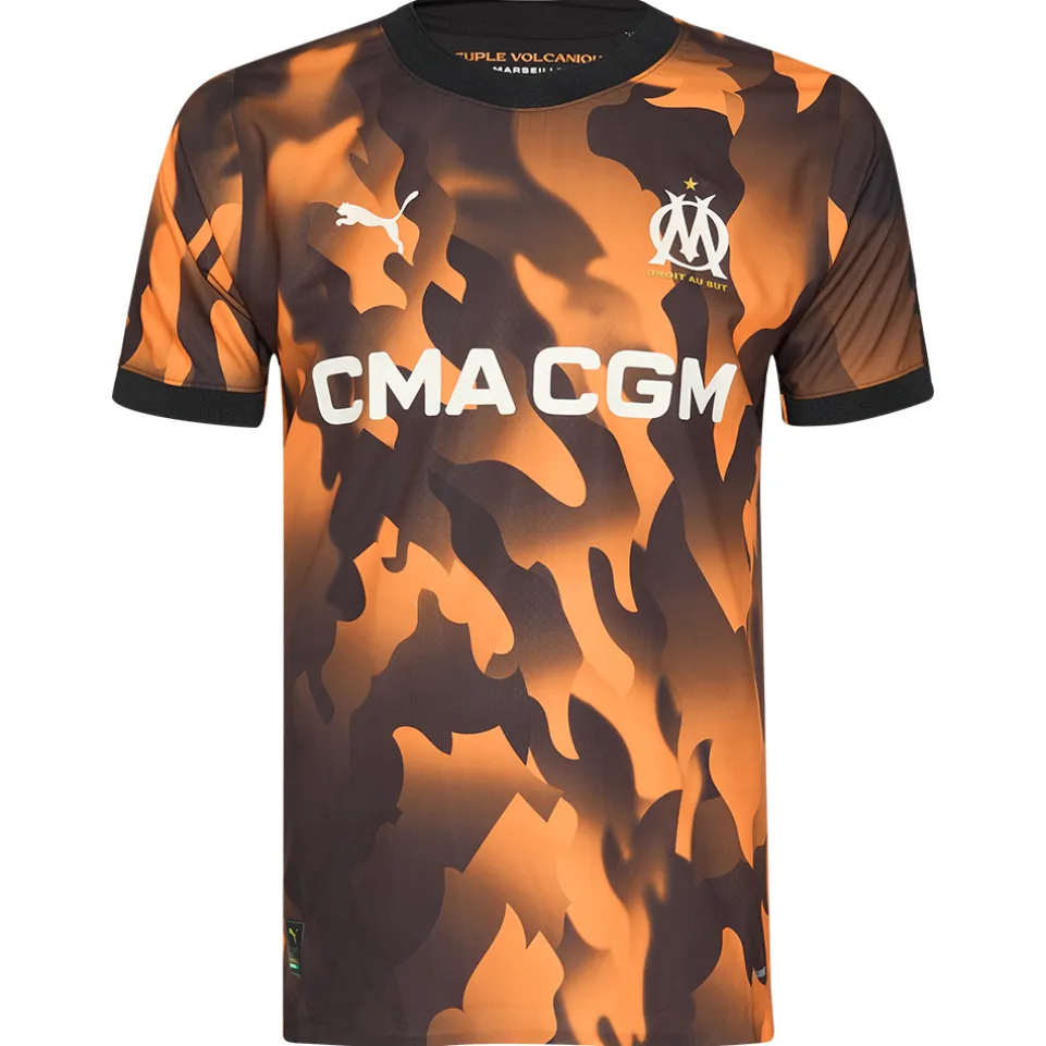 Olympique Marseille PUMA Authentic Player Herren Spieler Trikot 771343-03