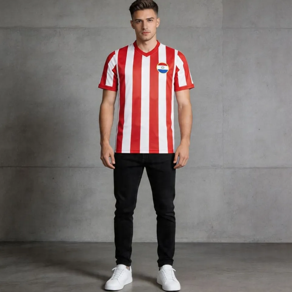 Paraguay "Retro History" JELEX Herren Trikot