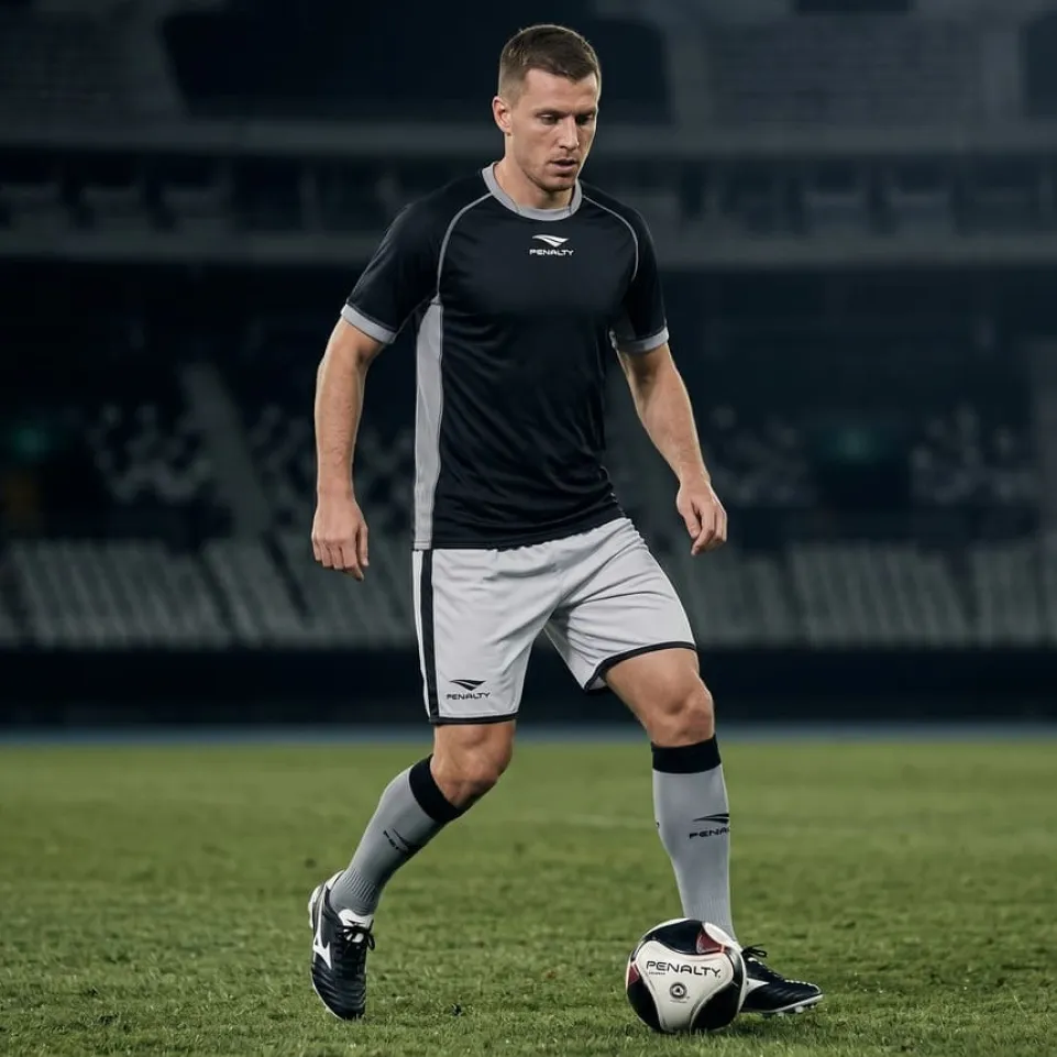 PENALTY Nazionale Herren Trikot-Set 2-teilig Black/White 3.085.119.800