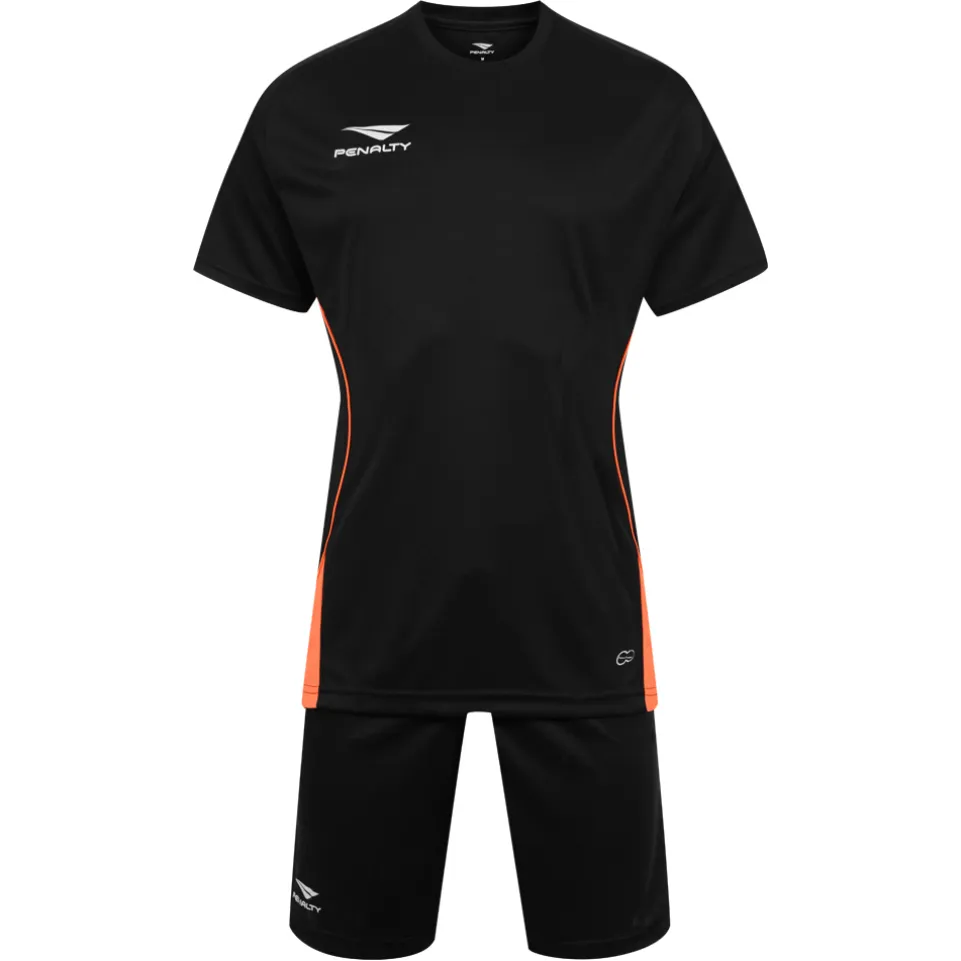 PENALTY Victoria Herren Trikot-Set Black/Fluo Orange 3.085.039.602