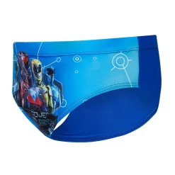 Power Rangers Jungen Badehose Slip QE1798-blue