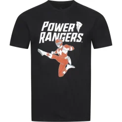 POWER RANGERS Red Ranger Herren T-Shirt HAMTS057BLK