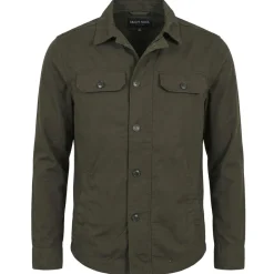 Process Black Button Herren Overshirt Hemdjacke MJK-PBOASIS-KHAKI-1
