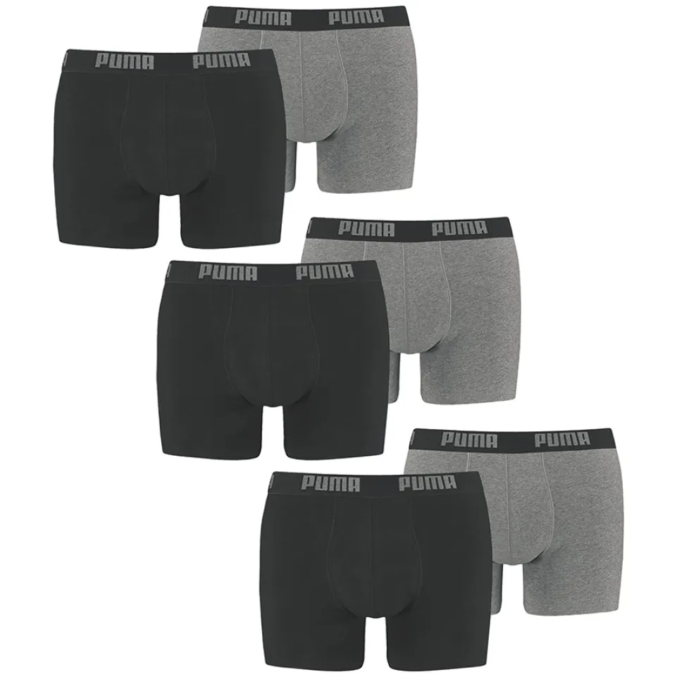 PUMA Basic Herren Boxershorts 6er-Pack 521015001-691