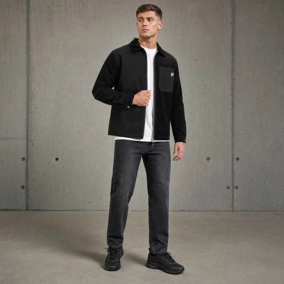 PUMA DOWNTOWN Corduroy Herren Hemd-Jacke 621291-01