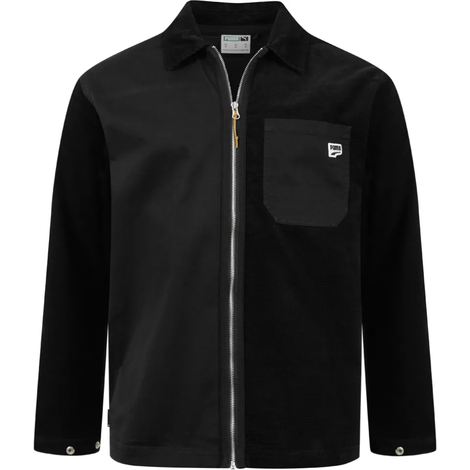 PUMA DOWNTOWN Corduroy Herren Hemd-Jacke 621291-01