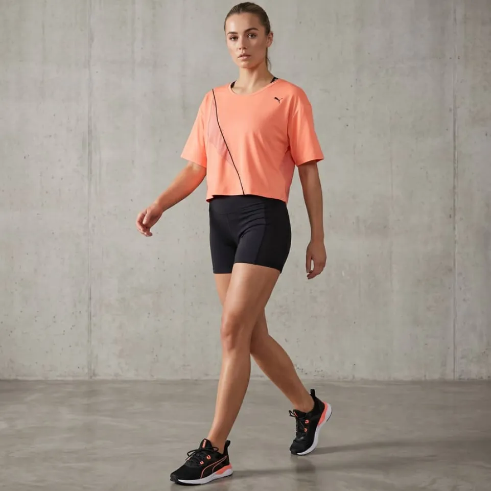 PUMA dryCELL Train Pearl Tee Damen Sport Shirt 519933-03