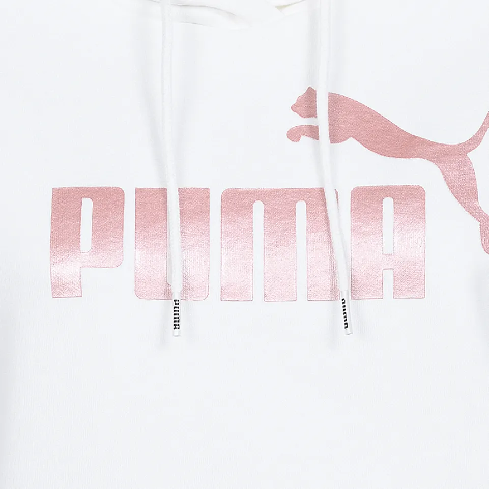 PUMA ESS+ Metallic Logo Damen Hoodie 849958-13