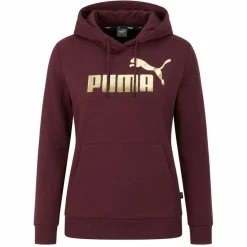 PUMA ESS+ Metallic Logo Damen Hoodie 849958-42