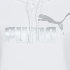 PUMA ESS+ Metallic Logo Damen Hoodie 849096-02