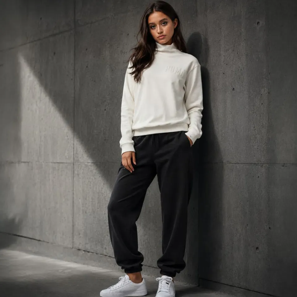 PUMA Fusion Turtleneck Sweat Damen Oberteil 592365-21