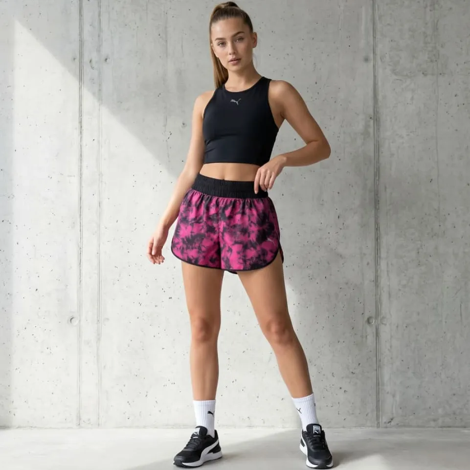 PUMA Keep Up Graphic Damen Shorts 518031-06