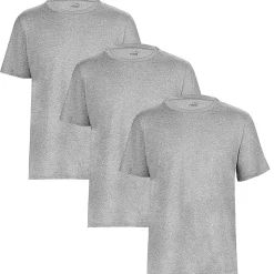 PUMA Kinder T-Shirt 3er-Pack grau 683577-01-3