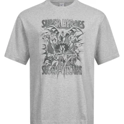 Reebok x DC COMICS Super Heroes vs Super-Villains Herren T-Shirt IB5815