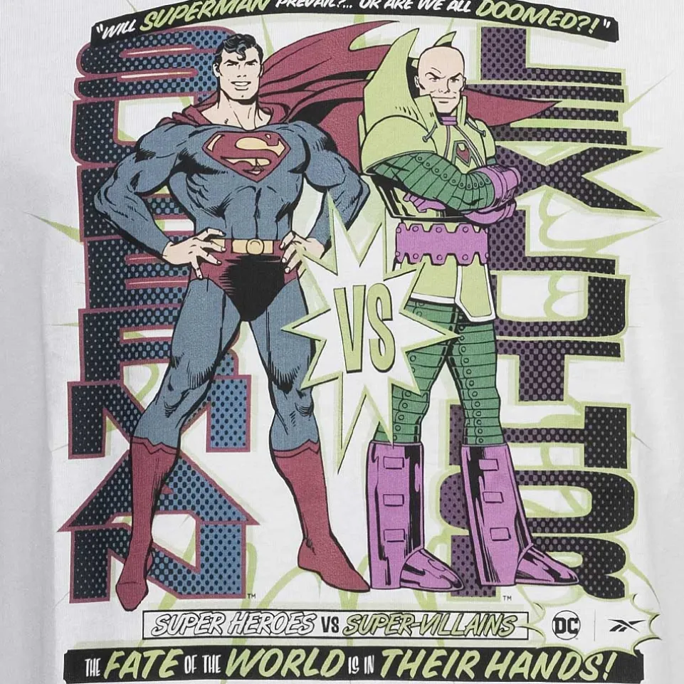 Reebok x DC COMICS Superman vs Lex Luthor Herren T-Shirt IB5813
