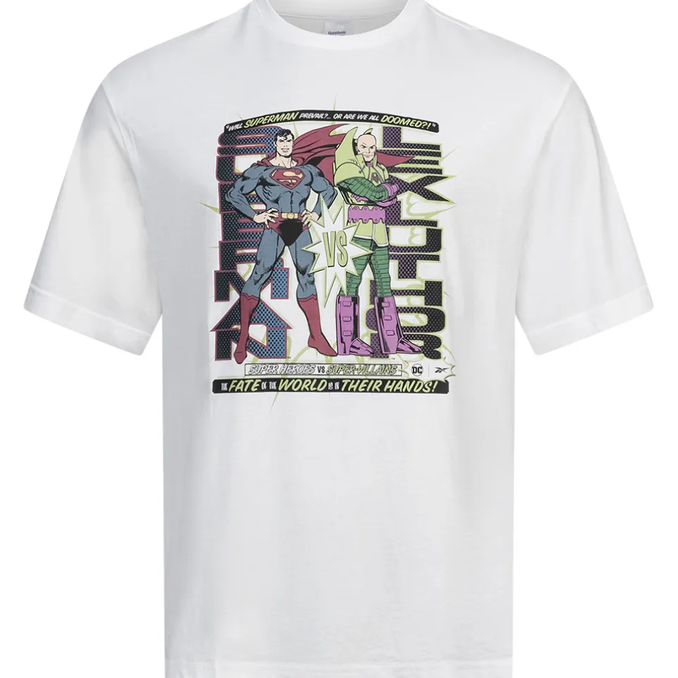 Reebok x DC COMICS Superman vs Lex Luthor Herren T-Shirt IB5813