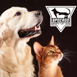 SPOCADO "Albion" Hundetreppe mit Plüschbezug 3-stufig grau