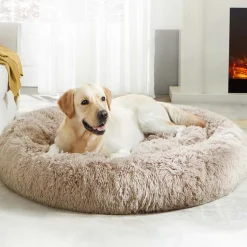 SPOCADO "County" Hundebett 140 x 140 x 20 cm beige