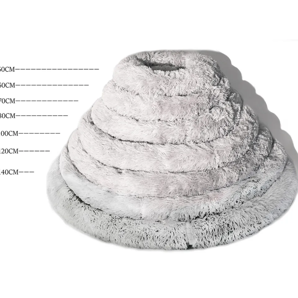 SPOCADO "County" Hundebett 120 x 120 x 20 cm grau