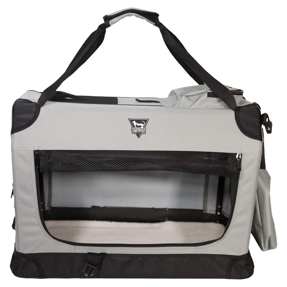 SPOCADO "Palace" Transporttasche für Tiere 70 x 52 x 52 cm grau