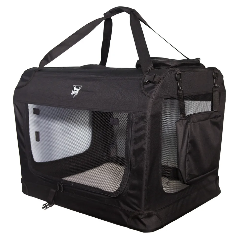 SPOCADO "Palace" Transporttasche für Tiere 70 x 52 x 52 cm schwarz