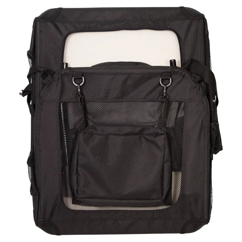 SPOCADO "Palace" Transporttasche für Tiere 70 x 52 x 52 cm schwarz