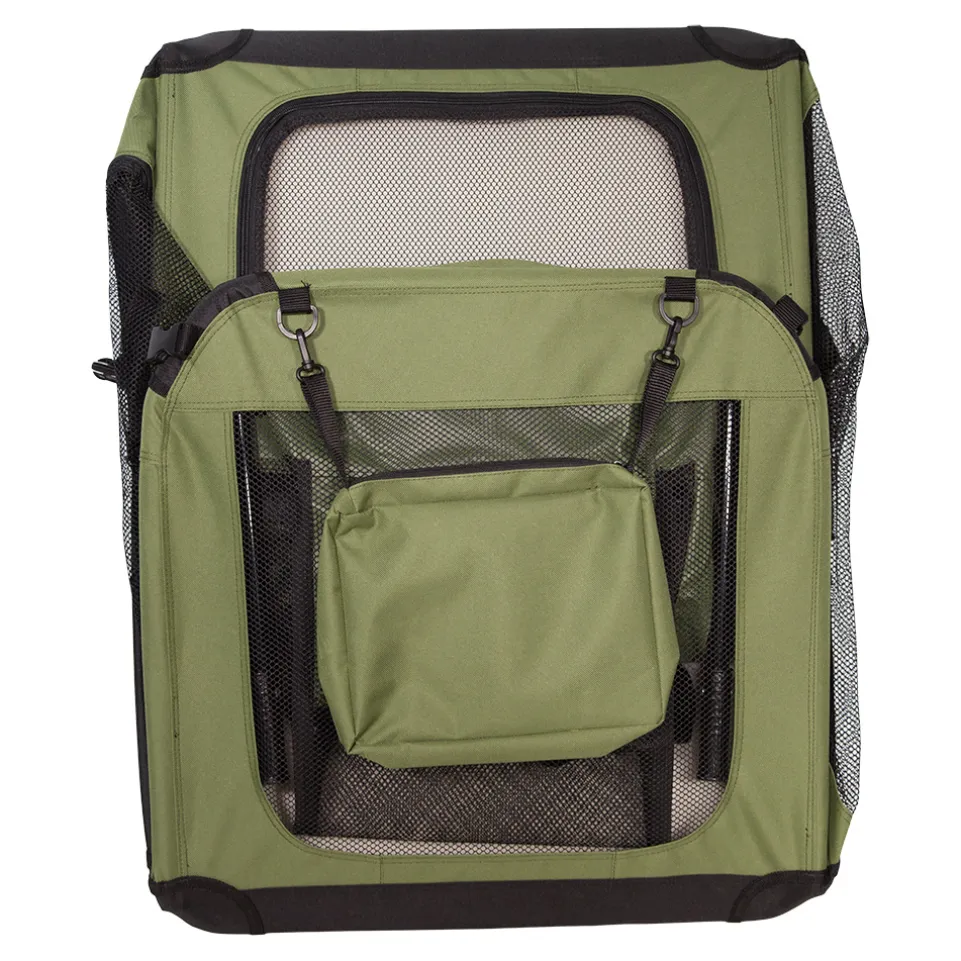 SPOCADO "Palace" Transporttasche für Tiere 70 x 52 x 52 cm grün