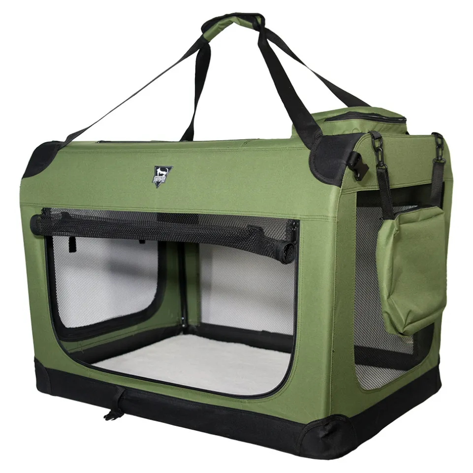 SPOCADO "Palace" Transporttasche für Tiere 70 x 52 x 52 cm grün