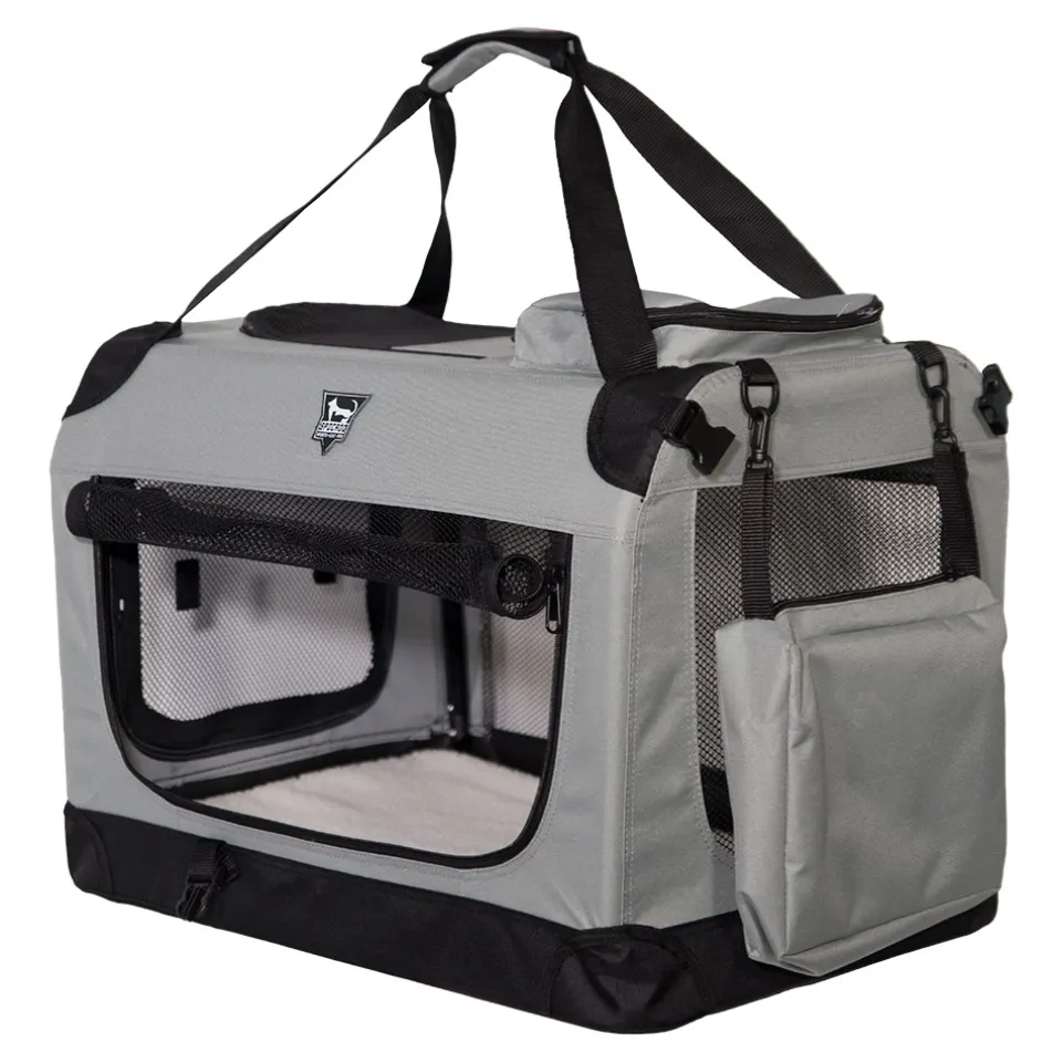 SPOCADO "Palace" Transporttasche für Tiere 82 x 59 x 59 cm grau