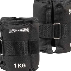 SPORTINATOR Arm- & Bein-Gewichtsmanschetten 1 kg 2 Stück