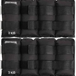 SPORTINATOR Arm- & Bein-Gewichtsmanschetten 2 kg 2 Stück