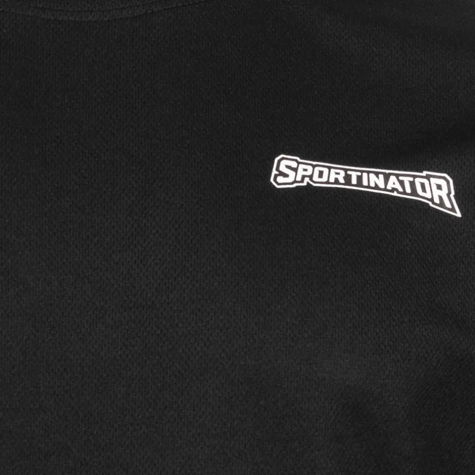 SPORTINATOR Essentials Herren Training Shirt schwarz