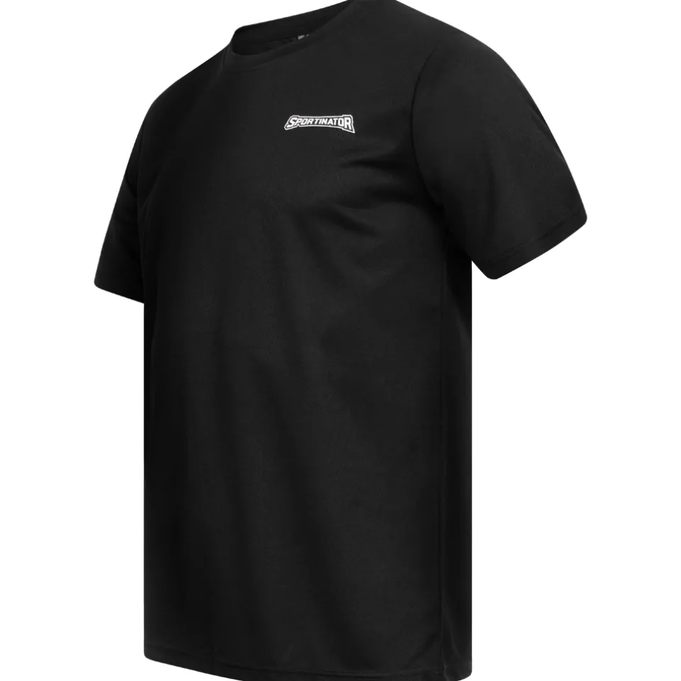 SPORTINATOR Essentials Herren Training Shirt schwarz