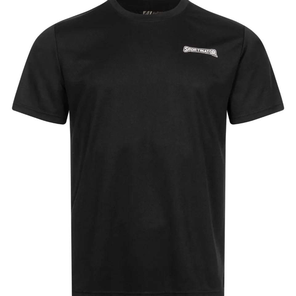 SPORTINATOR Essentials Herren Training Shirt schwarz