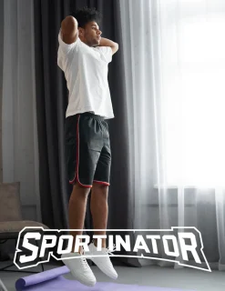 SPORTINATOR Geschwindigkeits-Springseil grau