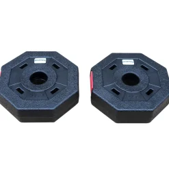 SPORTINATOR 1,25 kg Bumper Plates Fitness Hantelscheiben 2er-Set
