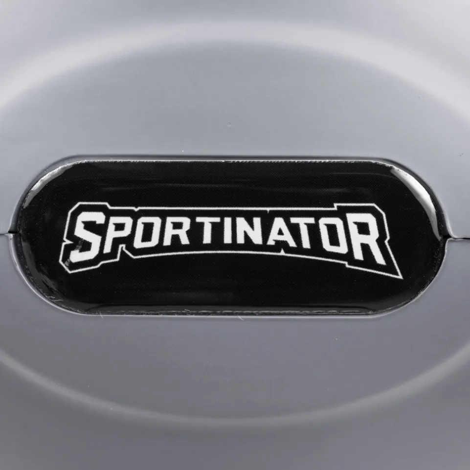 SPORTINATOR "Level Up" Massagepistole inkl. Zubehör grau