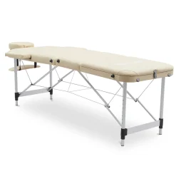 SPORTINATOR Premium 3 Zonen Massageliege beige