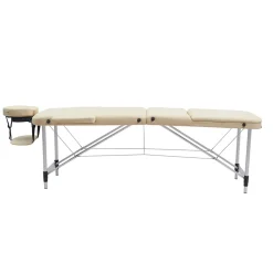 SPORTINATOR Premium 3 Zonen Massageliege beige