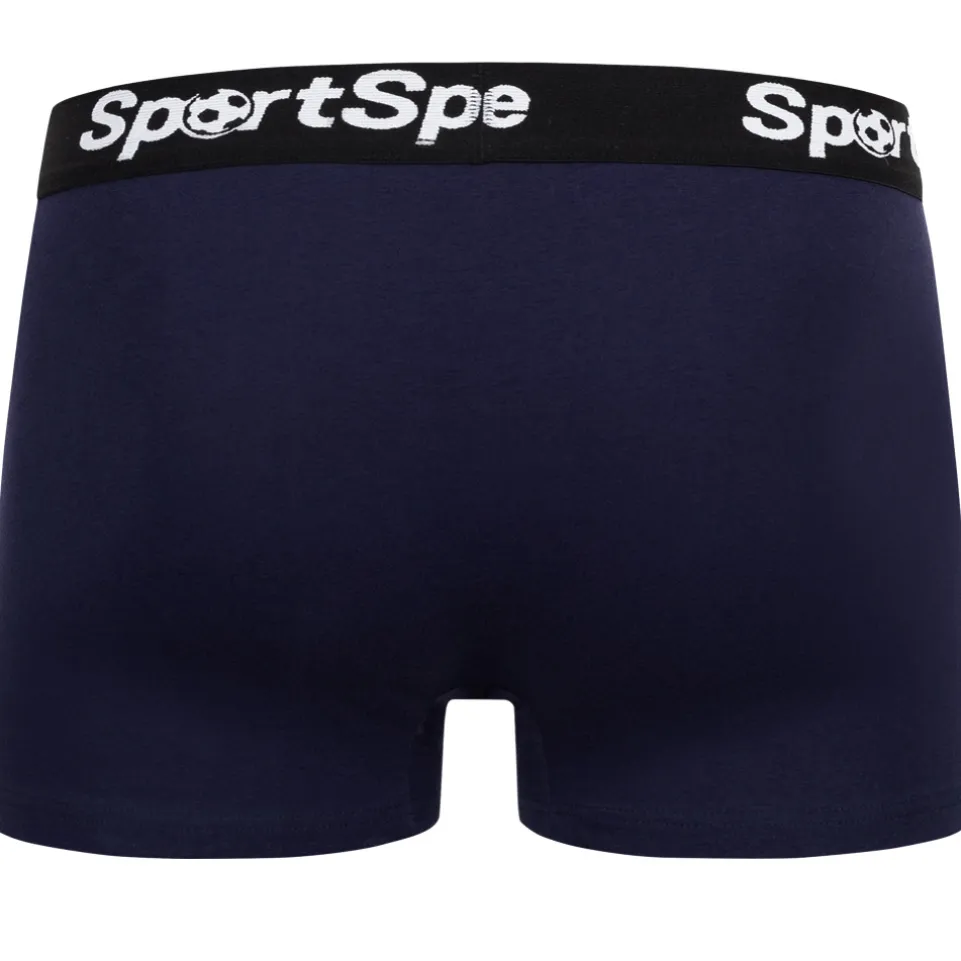 Sportspar.de Herren "Double Sparbuchse" Boxershorts 2er-Pack blau