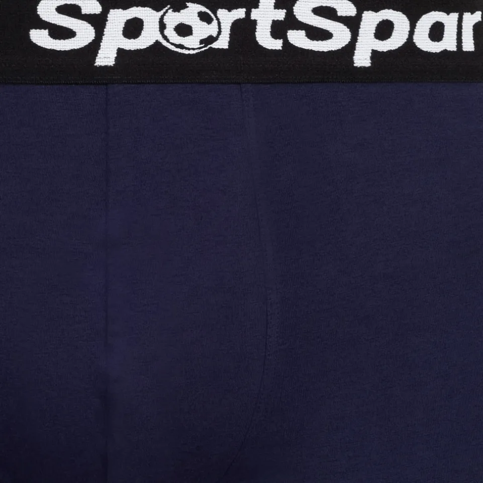 Sportspar.de Herren "Double Sparbuchse" Boxershorts 2er-Pack blau