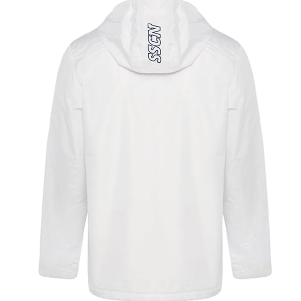 SSC Neapel EA7 Emporio Armani Waterproof Herren Jacke EASSCN24T09-100-WHITE
