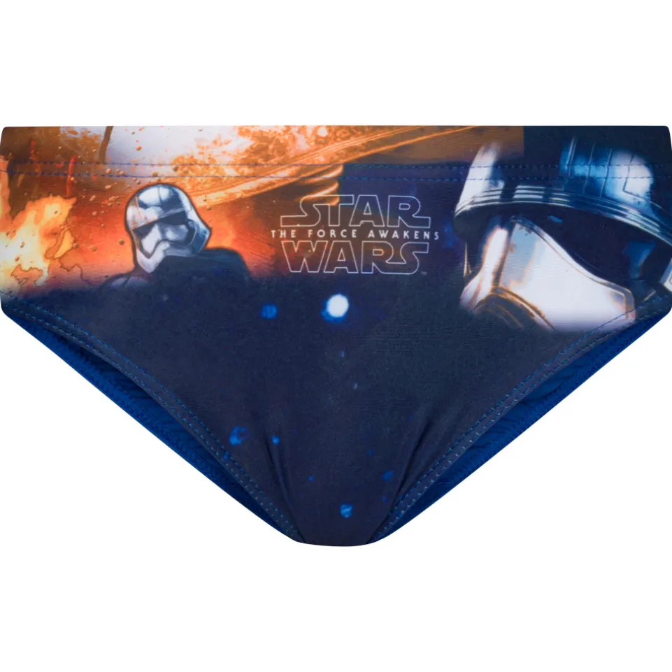 Star Wars Disney Jungen Badehose Slip DQE1875-blue