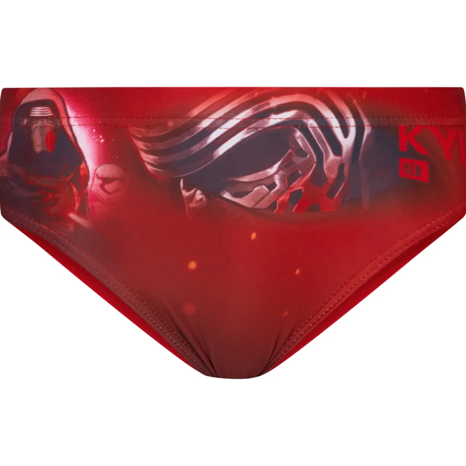 Star Wars Disney Jungen Badehose Slip DQE1875-red